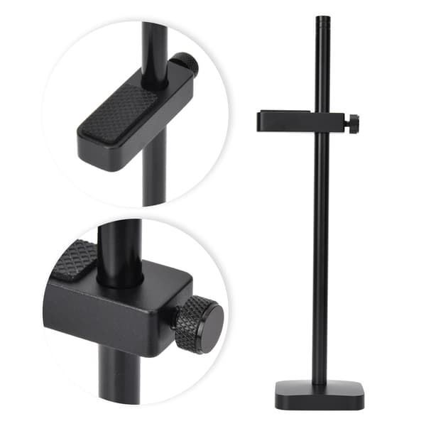 Anodiseret aluminium grafikkortholder - sort