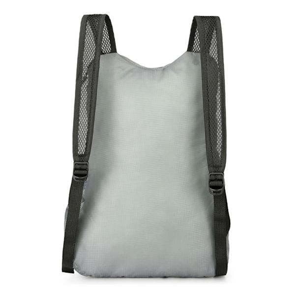 Vaelluspäiväreppu Ultralight Packable -reppu Vedenpitävä kokoontaitettava matkapäiväreppu ulkoiluun, retkeilyyn ja kiipeilyyn Black 0.07