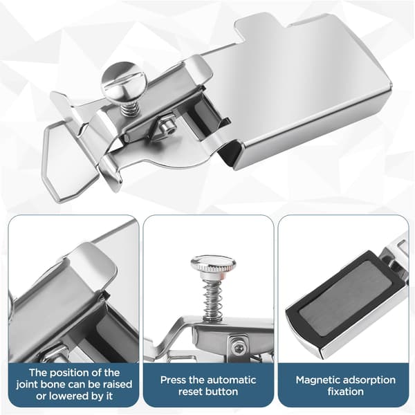 Magnetic Seam Guide, Universal Sewing Machine Accessory for Precise Seam Allowance