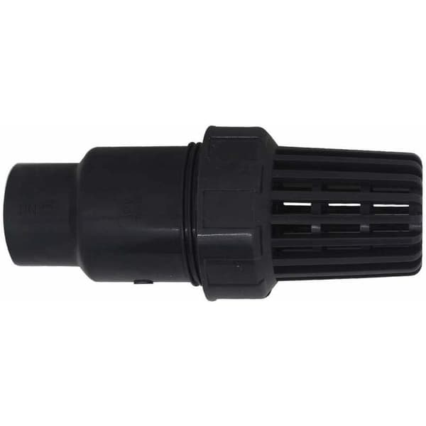 Fotventil backventil med sugkula 25 32 40 mm backventil silventil PVC poolpump (innerdiameter 32mm)--