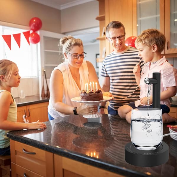 Portable Electric Water Dispenser with Adjustable, Quantitative Dispensing; Suitable for Home and Office Use