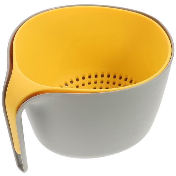 1 pc Double-layer Vegetable Drain Basket Fruit Storage Basket Washing Basket
