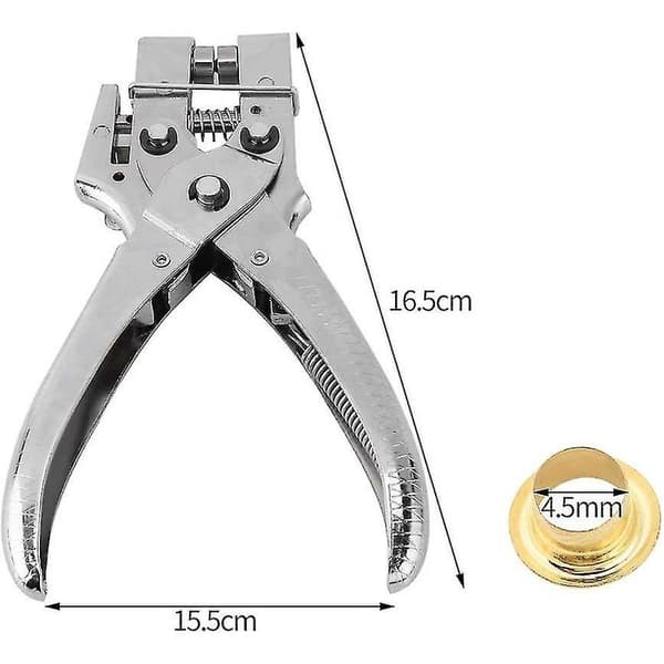 Eyelet Clamp 100 Brass Multifunction Clamp Eyelet Punching Tool Eyelet Reinforcement Tool Light Pressure