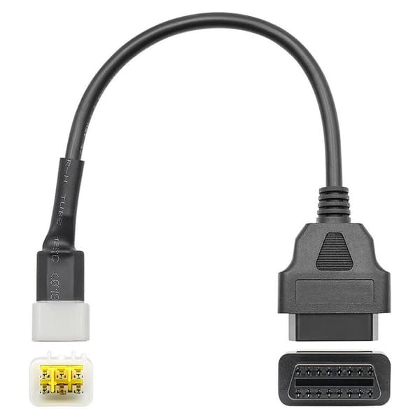 6-pinners til 16-pinners OBD-adapterkabel Feildeteksjonskontakt for