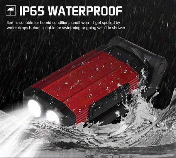 Rechargeable LED Work Light IP65 Waterproof Portable Workshop Inspection Lamp