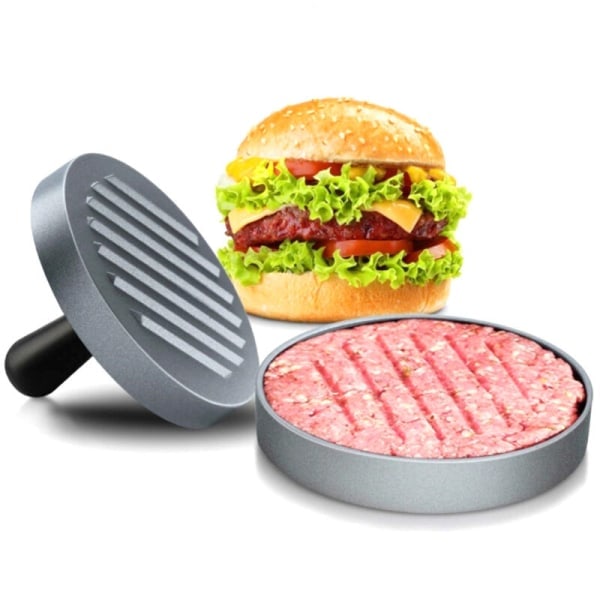 Burgerpresse til Hakket Kød + Diameter 11,5cm Aluminium Non-Stick