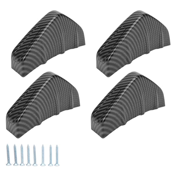 Bakspoiler Hai Fin Bumper Lip Diffuser Splitter - Karbonfiberfarge