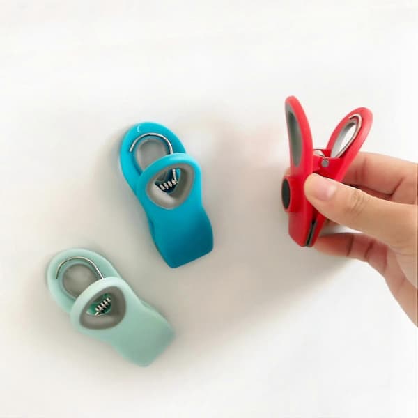 3 st Creative Refrigerator Magnets Clips Cabinet Doors Refrigerator Magnet Message Attached Household Ornament