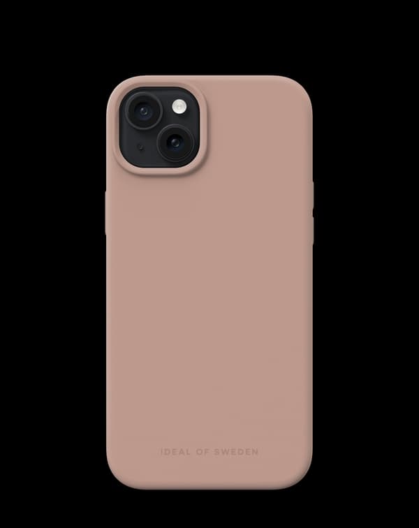 Silikonskal iPhone 15 Plus Blush Pink Rosa pink