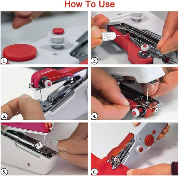 Portable Sewing Machine, Portable Mini Electric Sewing Machine for