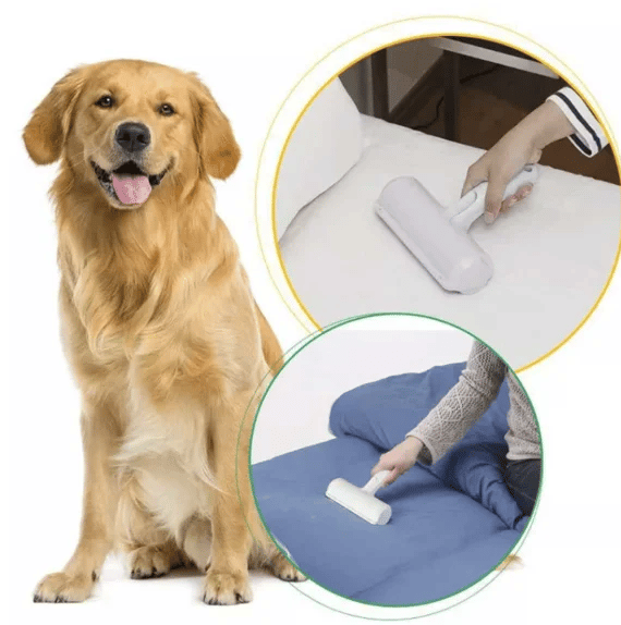 Hårfjerningsrulle til hunde og katte Hvid