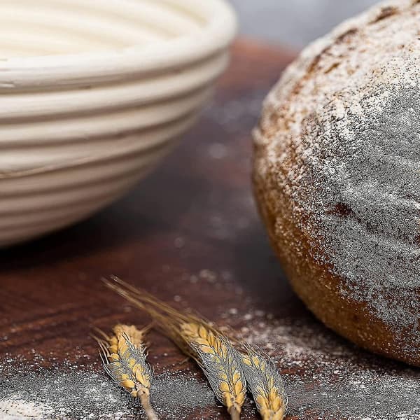 Brødhevekurvsett med 2 runde og ovale kurver, også veldig bra til baking