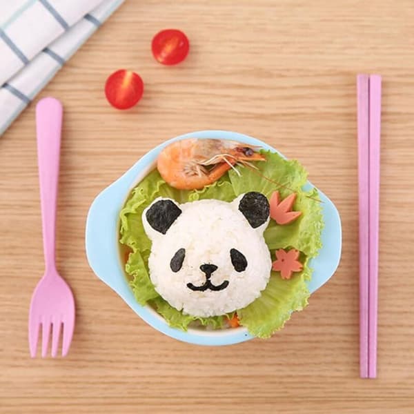 Bento Box Tilbehør Risform Sett Vakker Risform Sushi Form Kjøkken Pakket Risform Lunsj Matlagingsverktøy