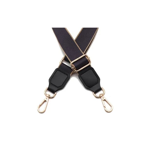 Leather Shoulder Strap, Wide Shoulder Strap, Brown