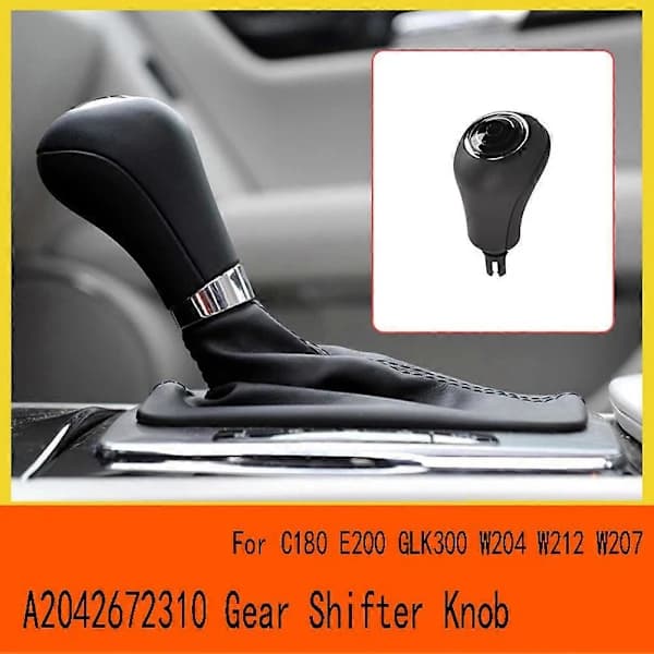 Gear Shift Knob for C / E Class C180 E200 GLK300 W204 W212 W207 2007-2013 Gray