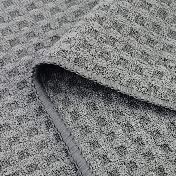 Premium mikrofiber kökshandduk våffelväv, 6-pack