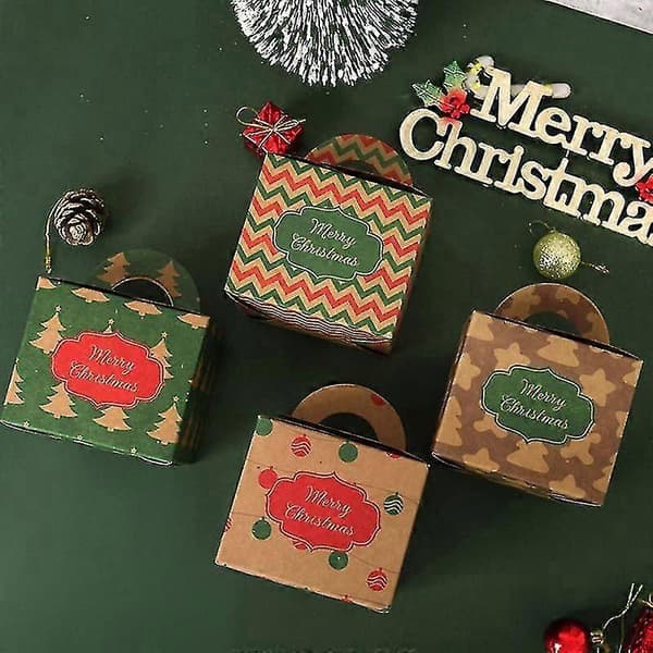 12 st julklappsaskar för julklappsutdelning