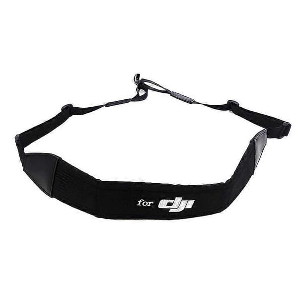 Justerbart svart nylonhalsbånd for DJI FPV Combo Drone Controller