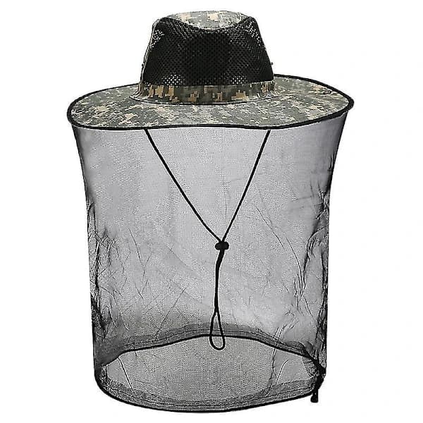Mosquito Hat for Outdoor Use, Insect Net for Head and Face, Protective Hat