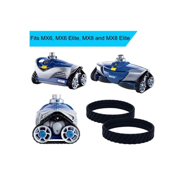 Poolbælte til Zodiac MX8 Mx6 Poolrenser Dæk - 2 stk.