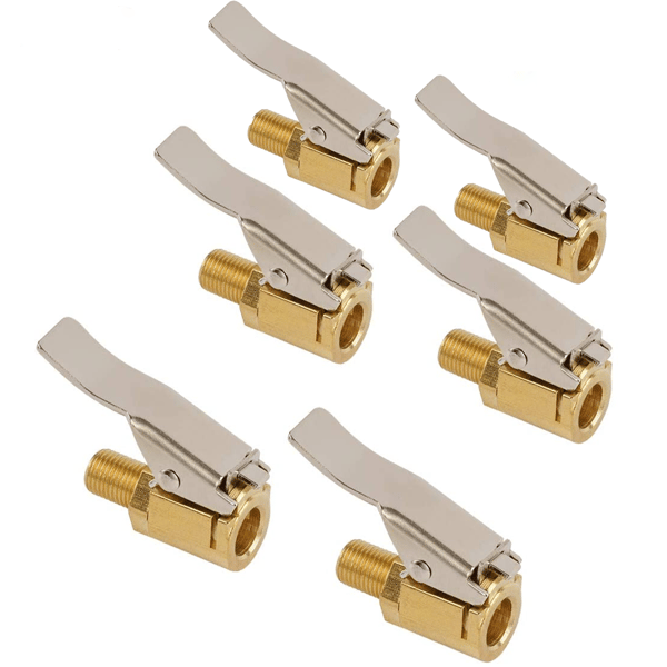 6 stk 8 mm messingventilhetter, luftchuck for dekk, ny dekkoppblåser N