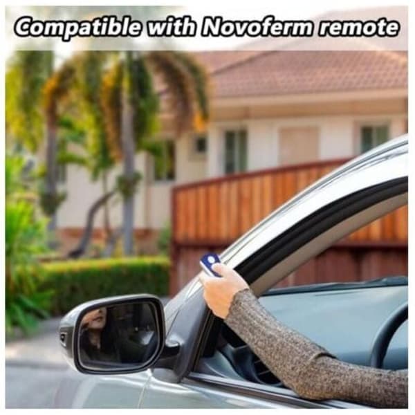 2 pieces NOVOFERM NOVOTRON 502 MAX43-2 Remote Control 433.92 MHz
