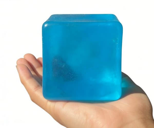 Stor klembar isterning fidgetlegetøj til børn, sensoriske fidgets-blå Blå Blue