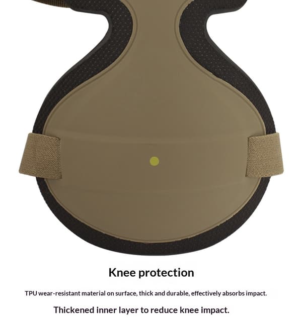 Tactical Knee Pads for Work, Hunting, Construction, Gardening, Paintball with Foam Padding
