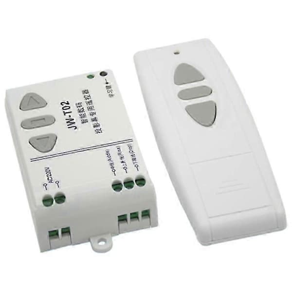 -T02 AC 220V Motor Wireless Remote Control Switch UP Down Stop Tube Motor Controller Forward Backward