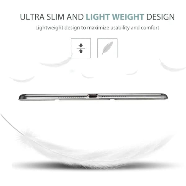 Smart Case for iPad 9.7 inch iPad 6th/5th Generation 2018 2017 (Model: A1893 A1954 A1822 A1823), Ultra Thin Light,A