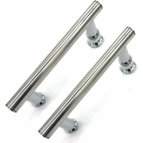 Krom ABS Dusjdørhåndtak 145mm (14,5cm), Hull til Hull, 2 Stykker