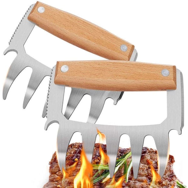 Grillgave Herrer Damer Original - Julegaveidé Kjøttgaffelverktøy, Presenter Herrer Kjøttklor, Pulled Pork Claws Grill