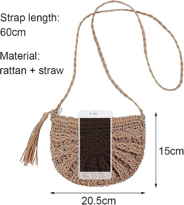 Halm Messenger Bag Halm Tassel Bag, Dameveske