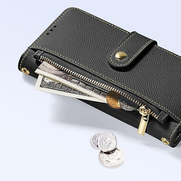 Wallet Case Compatible with Samsung S26 Plus - Card Slot - MagSafe Compatible Grey[LD]