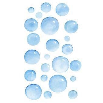 Bubbles Wall Decal Sticker Removable Bubbles Decals Bathroom Wall Art Decoration