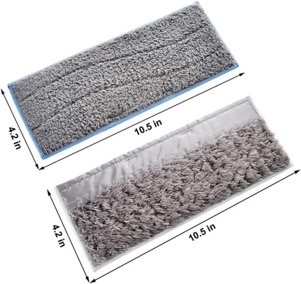 Tvättbara våtmoppdynor kompatibla med Braava Jet M6 robotmoppdukbyte, 2+2-pack