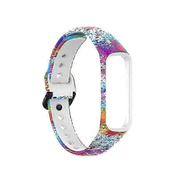 Til Samsung Galaxy Fit 2 SM-R220 Silikone Trykt Urrem