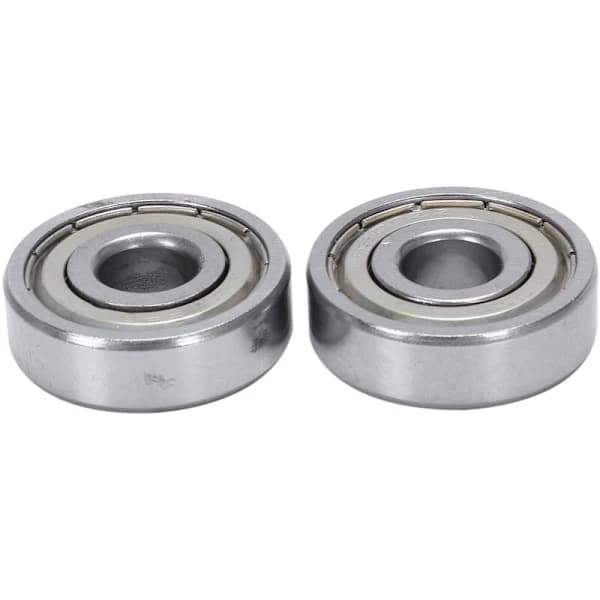 2 stk 6200ZZ Dobbeltafskærmede kuglelejer 10mm x 30mm x 9mm,A