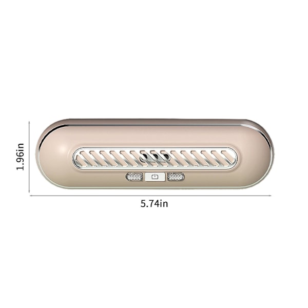 Mini USB Kjøleskapsdeodoriserer, Bærbar Oppladbar Kjøleskapsdeodoriserer, Gjenbrukbar Kjøleskapsdeodoriserer