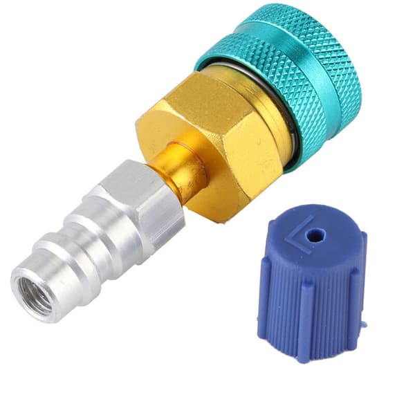 QC1234L+13LS5V1 R1234YF Low Pressure Quick Coupler Auto AC Refrigerant Fluoro Fluid Coupling
