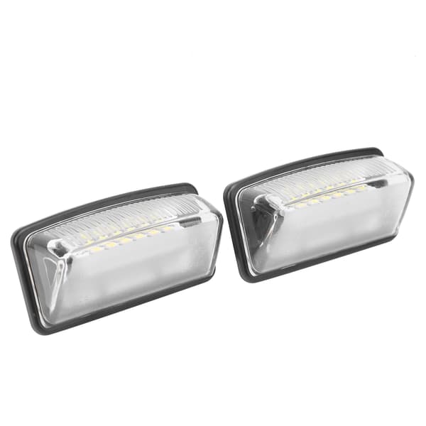 2 stk. LED-nummerpladelys 6500K Lavt strømforbrug Passer til Corolla/Crown/Starlet