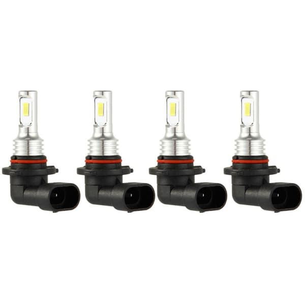 4X 9005 HB3 LED-frontlyspærer Kit Stråle 35W 4000LM 6000K Hvit Høy Effekt
