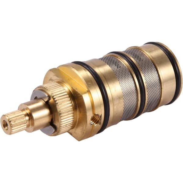 Brass Thermostatic Mixer with Insert and Handle for Shower Mixer