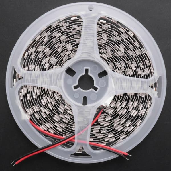 Lys av 300 5050 SMD LED-stripebelysning 12V DC Varmhvit