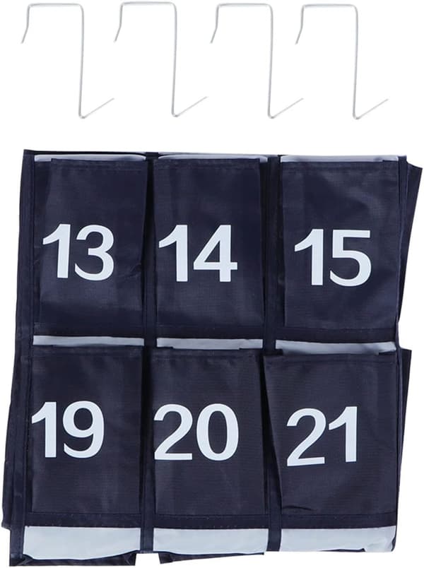 Hanging Closet Storage, Hanging Storage with 30 Pockets for Wall for Convenient Storage