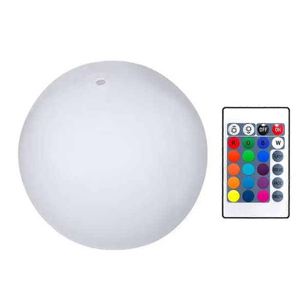 Led Lampe 16 Farver Lysende Badebold Alsidige Dekorative Bolde Til Havefest