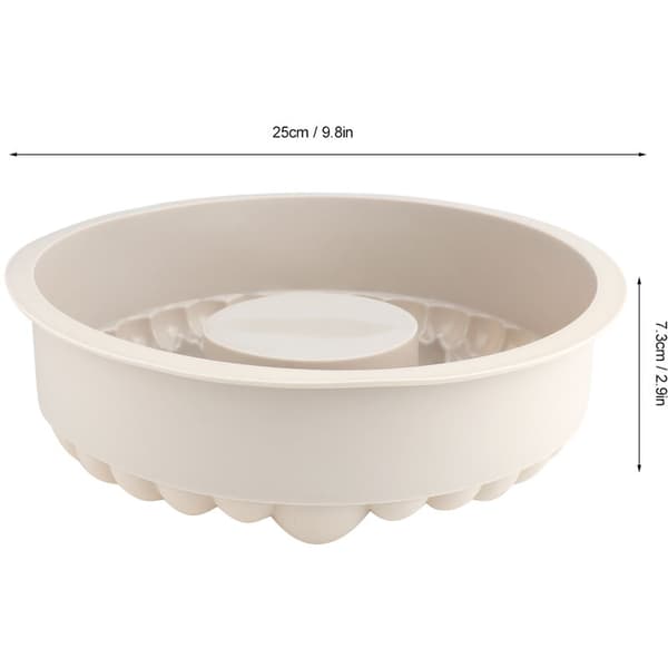 Silikoneform til kage DIY bagning Mousse kage Dekorationsform Køkken bageværktøj