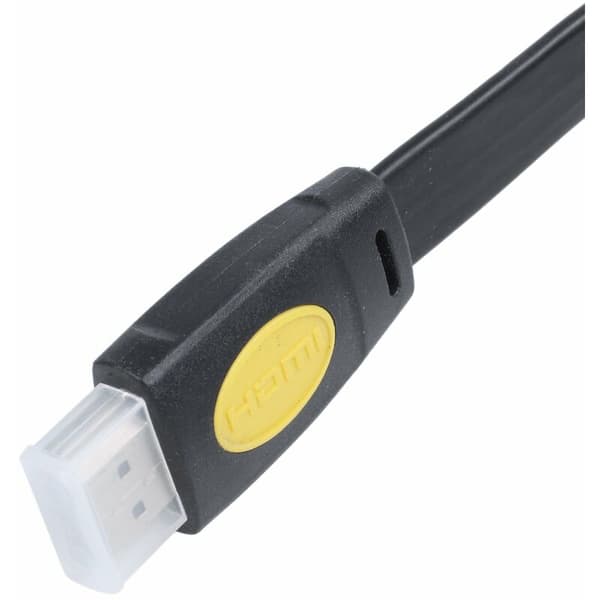 Hane till hane förlängningskabel Version 4K2.0 Platt kabel 5 meter