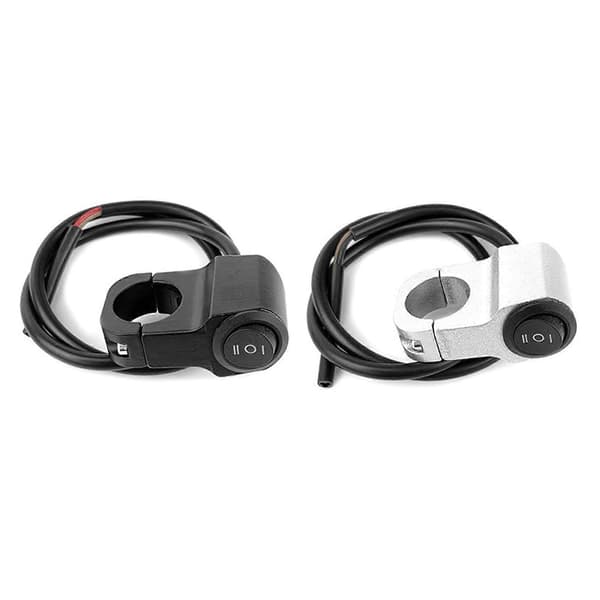 Waterproof Motorcycle 7/8\" Handlebar Headlight Fog Light On/Off Switch