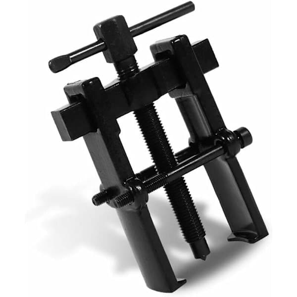 Two-Arm Adjustable Carbon Steel Bearing Puller - Straight Puller Compatible with Pump and Pulley